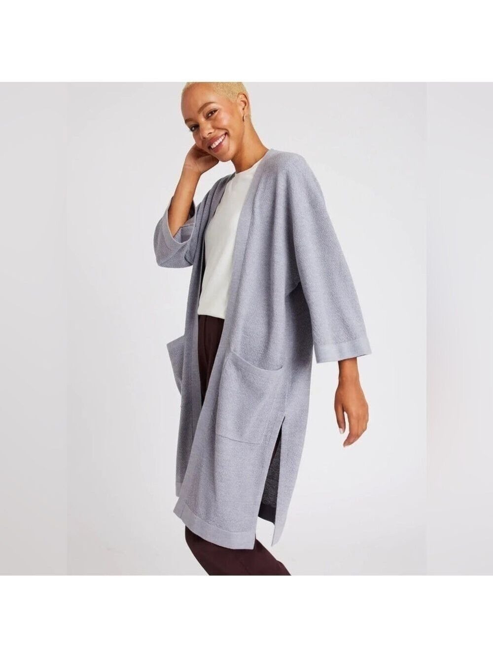 Kit and Ace In the Clouds Wrap Long Cardigan
Size XS/ S Merino Wool